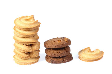 cookie isolated on white background