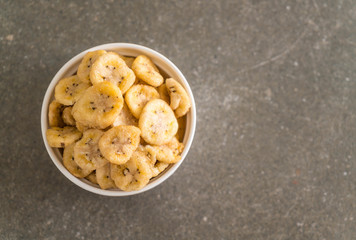 banana crispy chips