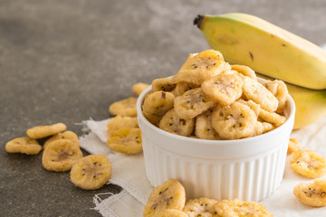 banana crispy chips