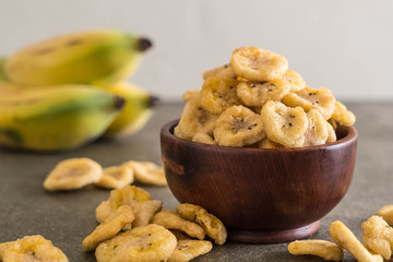 banana crispy chips