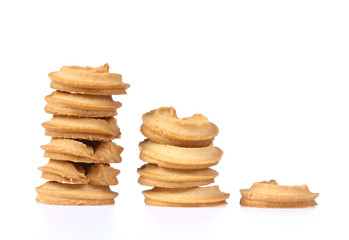 cookie isolated on white background
