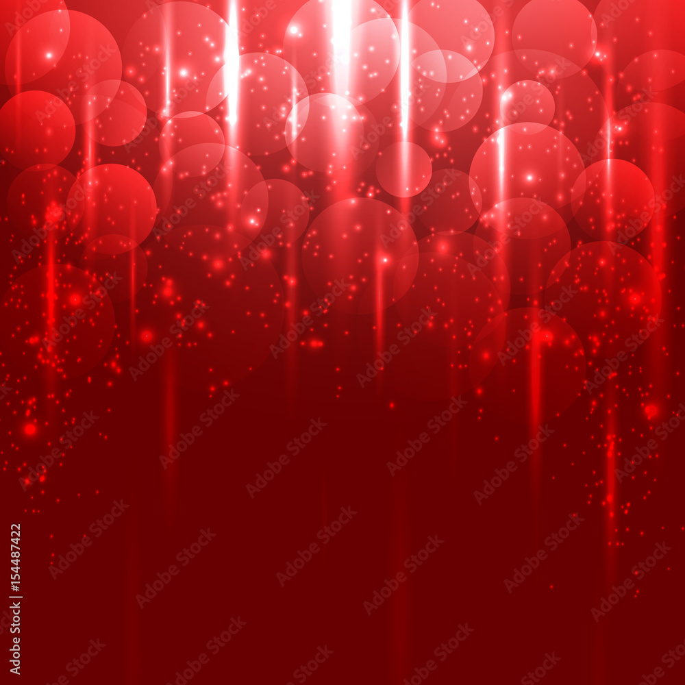 Poster light red abstract vector background