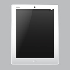 Tablet pc, Electronic Device Template. Vector Illustration