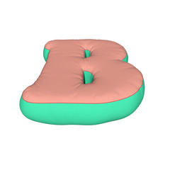 Alphabet pillow letter 