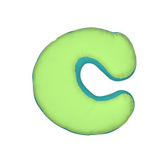 Alphabet pillow letter 