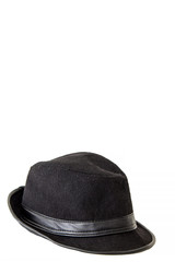 Black hat isolated on white