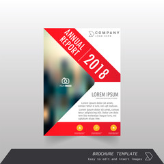 Brochure / Annual Report / Cover design vector