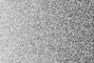 Moire fade halftone pattern. Vector.