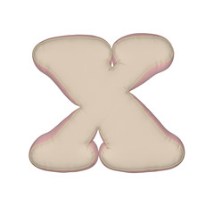 Alphabet pillow letter 
 