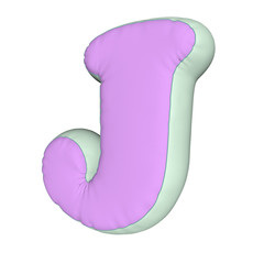 Alphabet pillow letter  