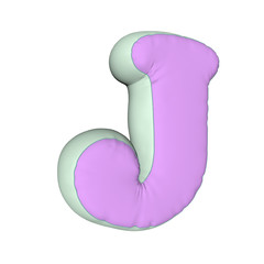 Alphabet pillow letter  