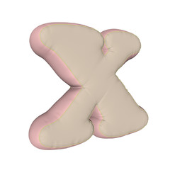 Alphabet pillow letter  