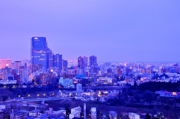 仙台の夜景
