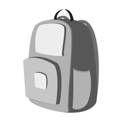 Vector image of a backpack