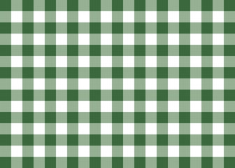 Dark Green Gingham Pattern Background