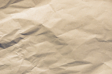 Crumpled Paper Texture Background