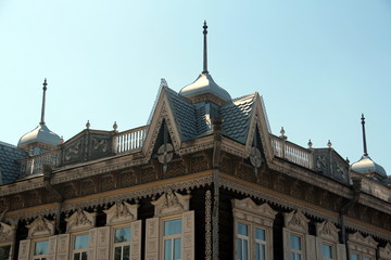 Fototapeta na wymiar House of Europe in Irkutsk city