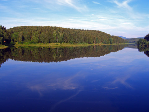 K&ouml;nigsh&uuml;tte Dam, Harz, Germany