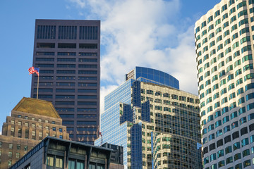 Naklejka premium City of Boston