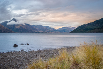 Lake Wakatipu, Queenstown, New Zealand	