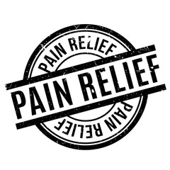 Pain Relief rubber stamp. Grunge design with dust scratches. Effects can be easily removed for a clean, crisp look. Color is easily changed.