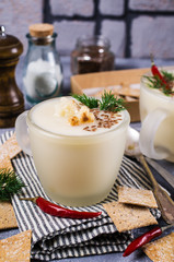 Creamy cauliflower soup