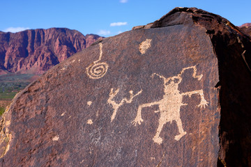 Anasazi Ridge Petroglyphs near St. George, UT