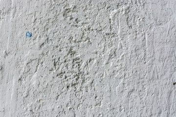 Texture of white plastered wall 