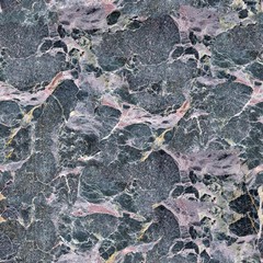 Close up of gray marble pattern (gold russia) for background and design. Seamless square texture, tile ready.