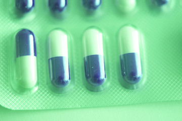 Blister pack medicine pills