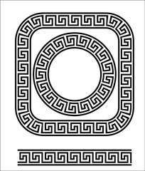 Meander. Greek Ornament