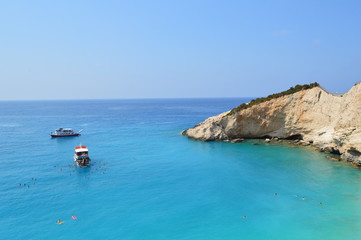 Blue, clear water - amazing Lefkada beaches