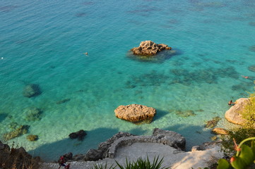 Blue, clear water - amazing Lefkada beaches