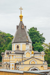 Kiev, Ukraine. Kiev-Pechersk Lavra the Golden domes.