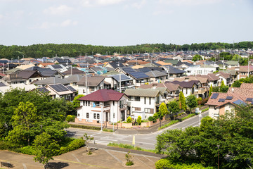 Obraz premium 新興住宅街