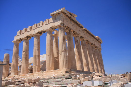 Athènes - L'acropole - Le Parthenon