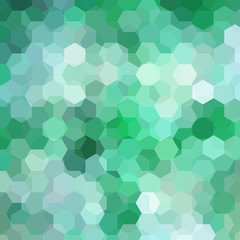 Fototapeta na wymiar Background of green, white geometric shapes. Mosaic pattern. Vector EPS 10. Vector illustration
