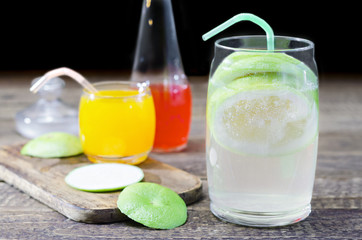 Tasty and cold drinks for the hot summer