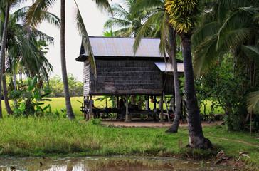 Kambodża dom © Jacek