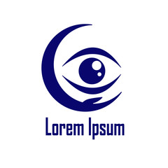 Obraz premium Eye hospital logo