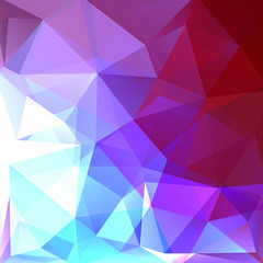 Obraz premium Background of pink, white geometric shapes. Mosaic pattern. Vector EPS 10. Vector illustration