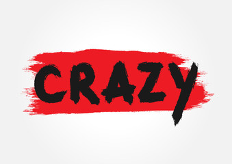 crazy word graffiti rough handwritten strokes drawn hand background grunge brush vector lettering sketch illustrations illustration weird vectors clipart milkshake