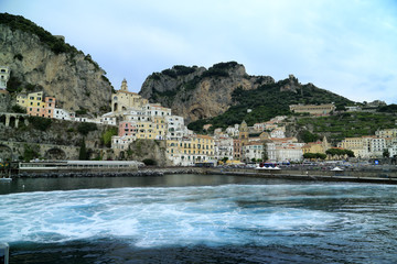 Fototapeta na wymiar The Amalfi Coast