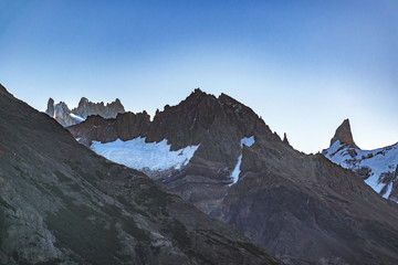 Fototapeta premium Rocky Andes Mountains, Patagonia - Argentina