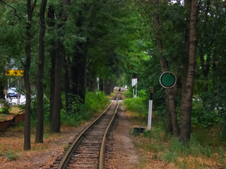 Children's railway in Rostov-on-Don