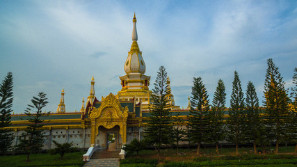 Fototapeta premium beautiful Chaimongkol pagoda