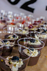 Desserts mit Schokolade