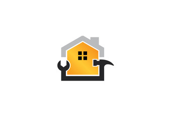 House Fix Logo Illustration design