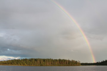 The beauty of the rainbow