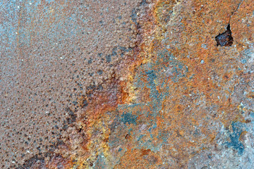rust on metal